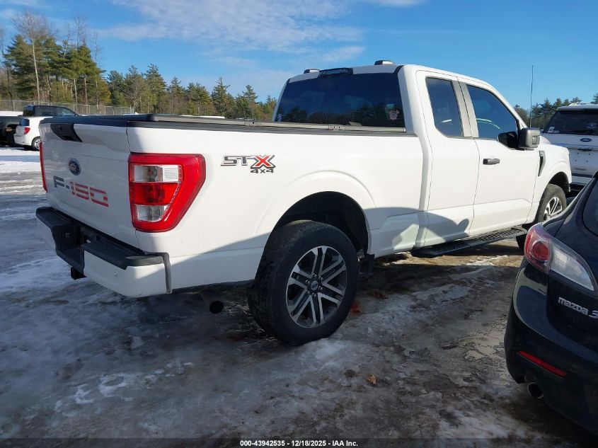 2022 Ford F-150 Xl VIN: 1FTEX1EP5NKE42927 Lot: 43942535