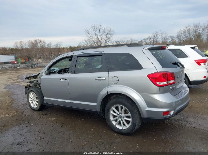 2016 Dodge Journey Sxt VIN: 3C4PDCBG5GT206135 Lot: 43942545