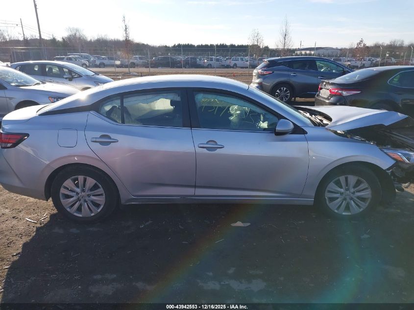 2023 Nissan Sentra S Xtronic Cvt VIN: 3N1AB8BV0PY227939 Lot: 43942553