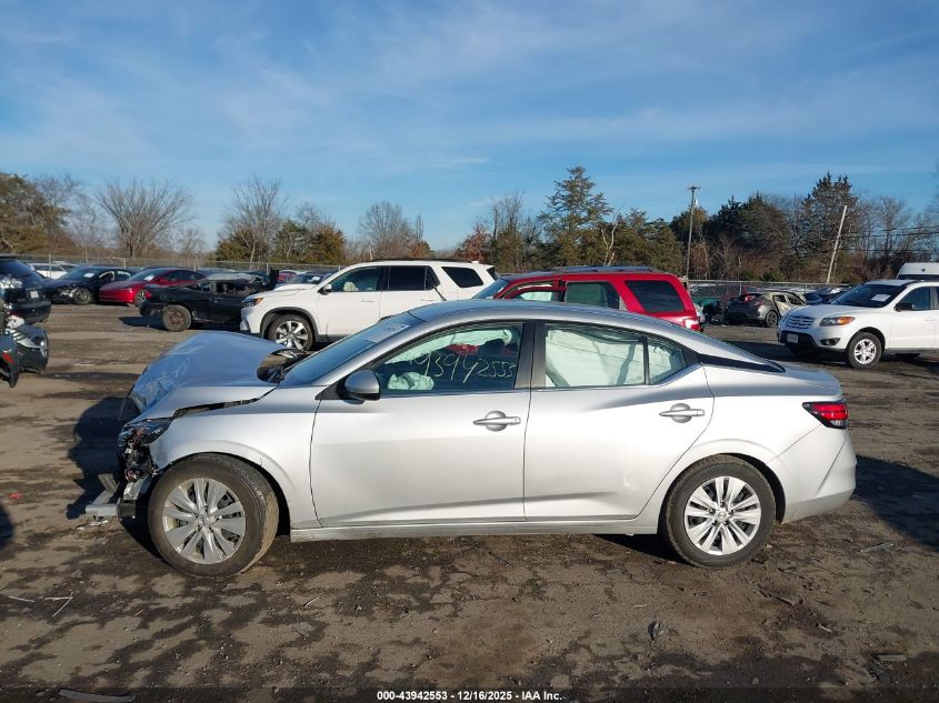 2023 Nissan Sentra S Xtronic Cvt VIN: 3N1AB8BV0PY227939 Lot: 43942553