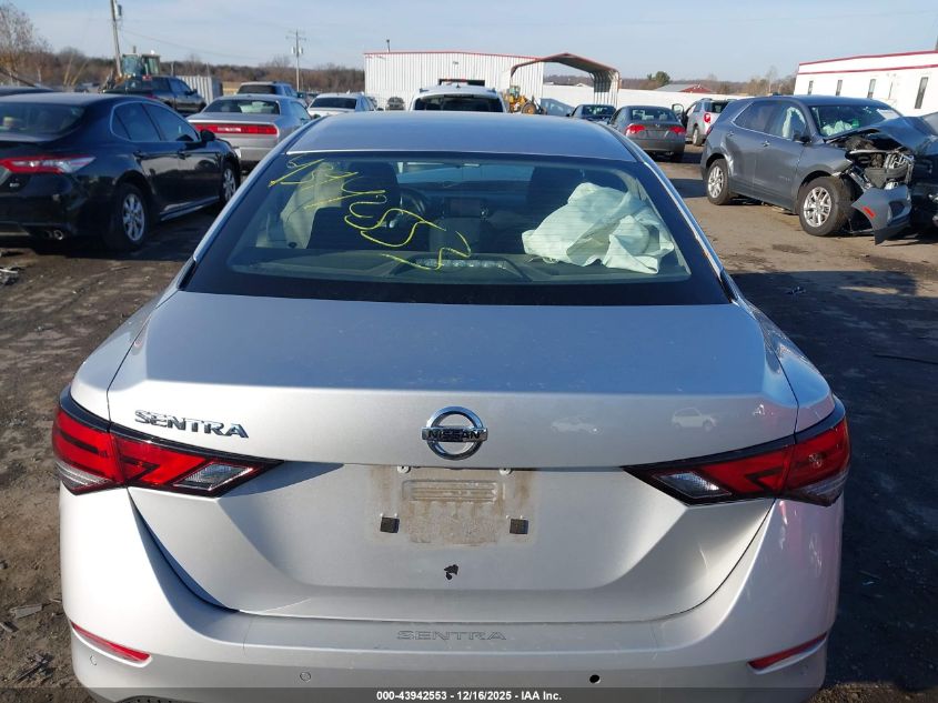 2023 Nissan Sentra S Xtronic Cvt VIN: 3N1AB8BV0PY227939 Lot: 43942553