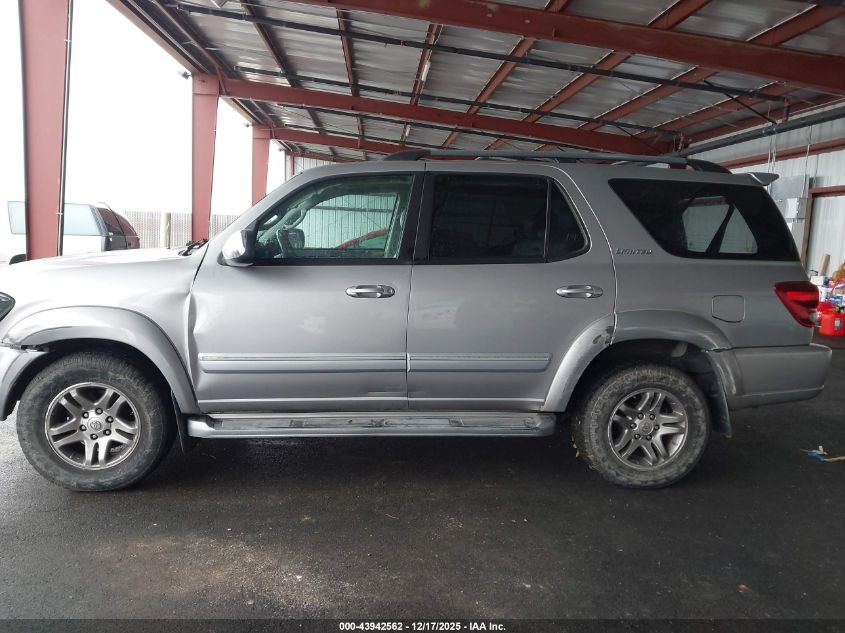 2007 Toyota Sequoia Limited V8 VIN: 5TDZT38A67S286098 Lot: 43942562