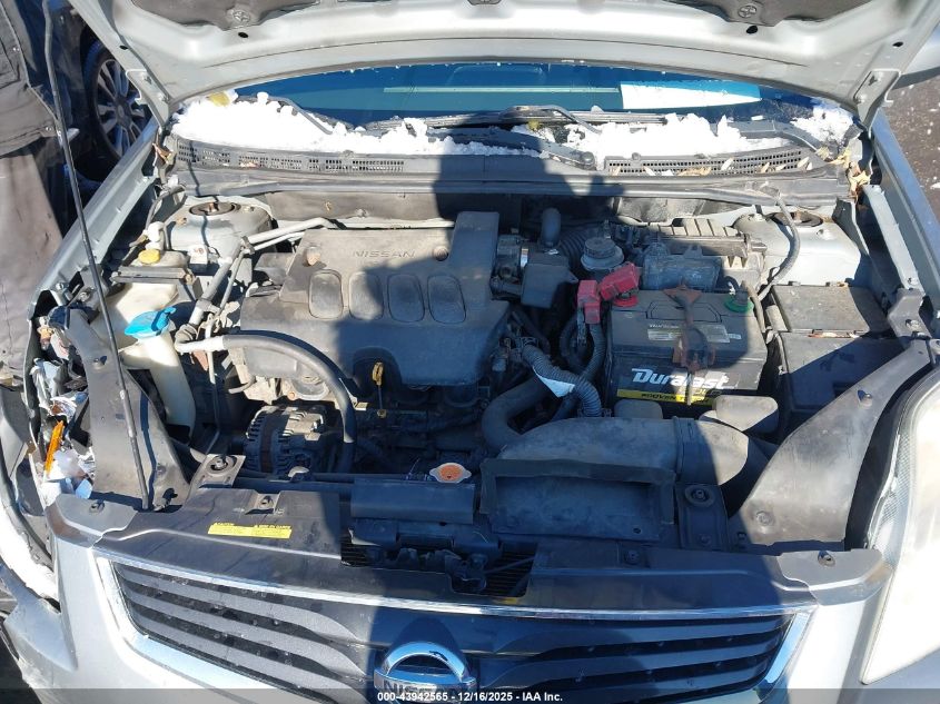 2012 Nissan Sentra 2.0 S VIN: 3N1AB6AP2CL782860 Lot: 43942565