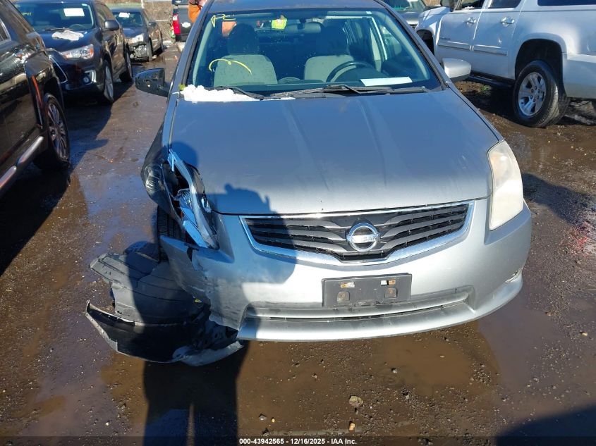 2012 Nissan Sentra 2.0 S VIN: 3N1AB6AP2CL782860 Lot: 43942565