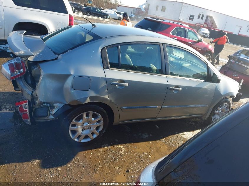 2012 Nissan Sentra 2.0 S VIN: 3N1AB6AP2CL782860 Lot: 43942565