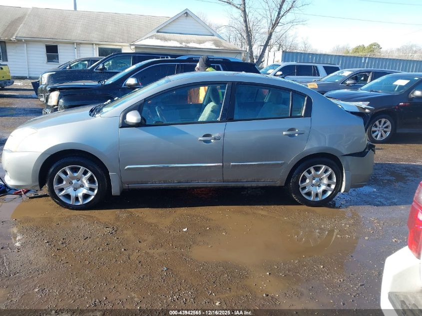 2012 Nissan Sentra 2.0 S VIN: 3N1AB6AP2CL782860 Lot: 43942565