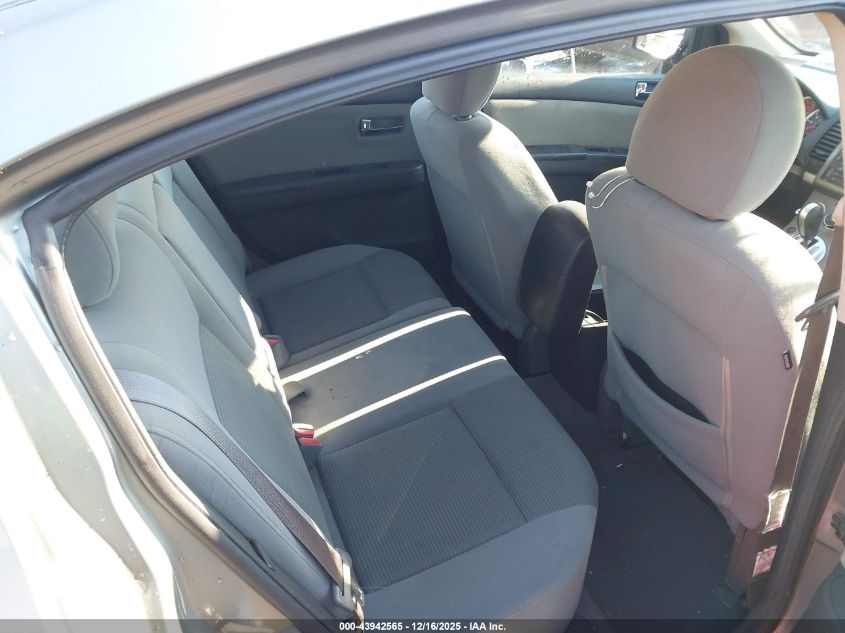 2012 Nissan Sentra 2.0 S VIN: 3N1AB6AP2CL782860 Lot: 43942565