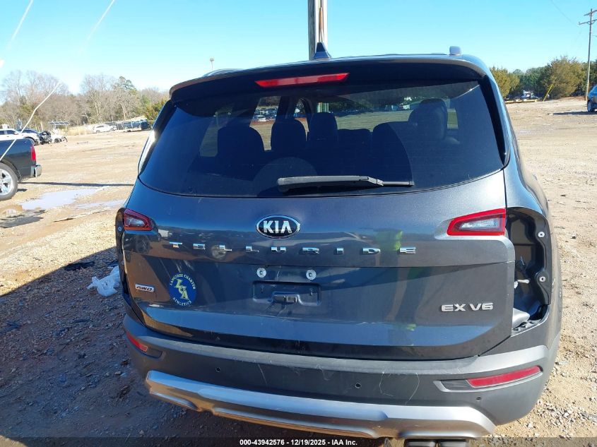 2020 Kia Telluride Ex VIN: 5XYP3DHC1LG001524 Lot: 43942576