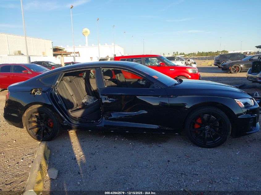 2025 Audi A5 Sportback Premium 45 Tfsi S Line Quattro S Tronic VIN: WAUDACF58SA013964 Lot: 43942579