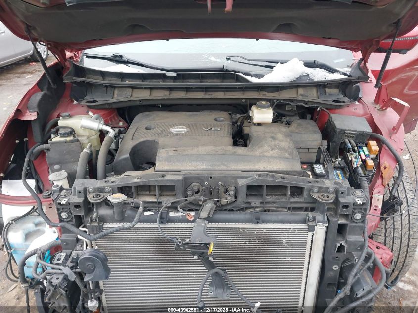 2018 Nissan Murano Sv VIN: 5N1AZ2MH6JN200452 Lot: 43942581