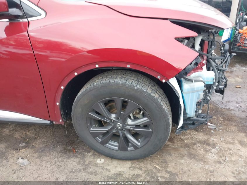 2018 Nissan Murano Sv VIN: 5N1AZ2MH6JN200452 Lot: 43942581