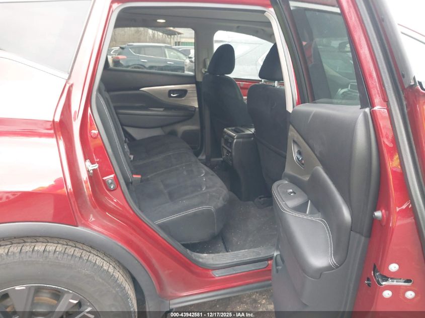 2018 Nissan Murano Sv VIN: 5N1AZ2MH6JN200452 Lot: 43942581