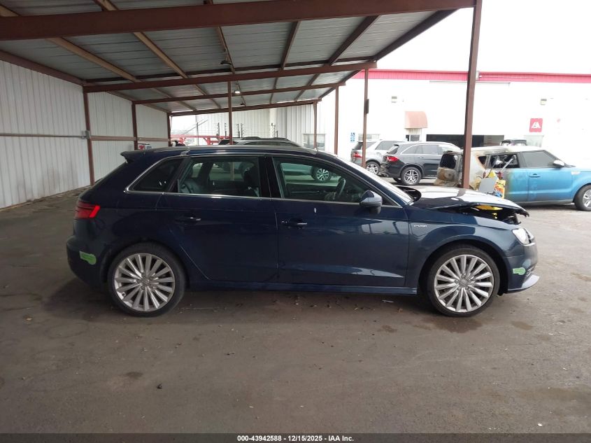 2017 Audi A3 E-Tron 1.4T Premium VIN: WAUTPBFF6HA098437 Lot: 43942588