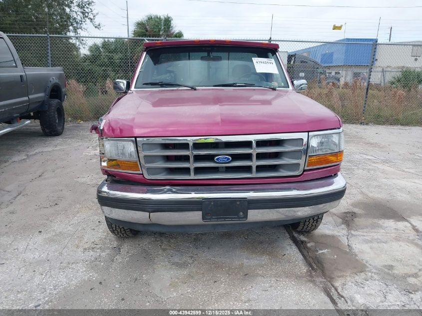 1992 Ford F150 VIN: 1FTEF14H2NKA54051 Lot: 43942599