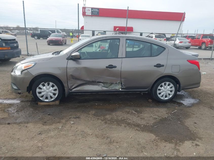 2017 Nissan Versa 1.6 S+ VIN: 3N1CN7AP0HL856998 Lot: 43942605