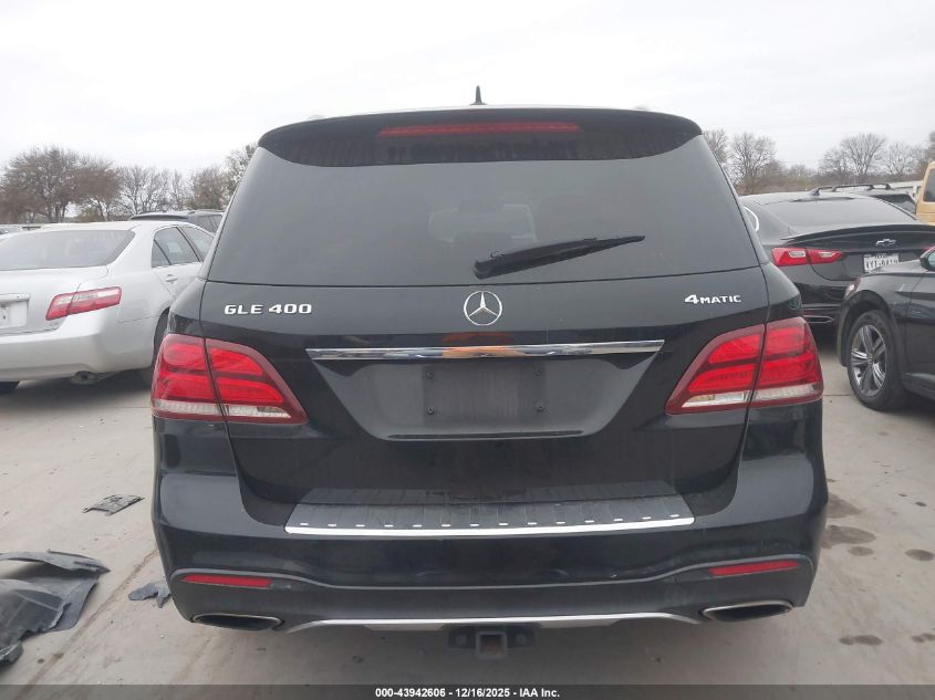 2017 Mercedes-Benz Gle 400 4Matic VIN: 4JGDA5GB9HA867630 Lot: 43942606
