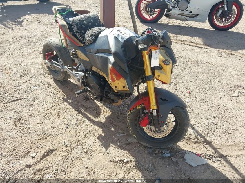 2019 Honda Grom 125 VIN: MLHJC7510K5103072 Lot: 43942610