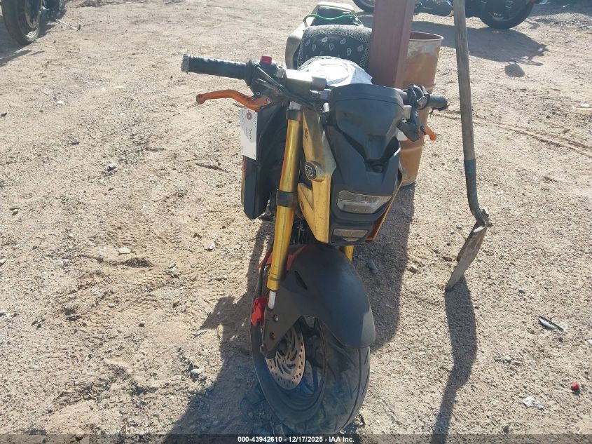 2019 Honda Grom 125 VIN: MLHJC7510K5103072 Lot: 43942610