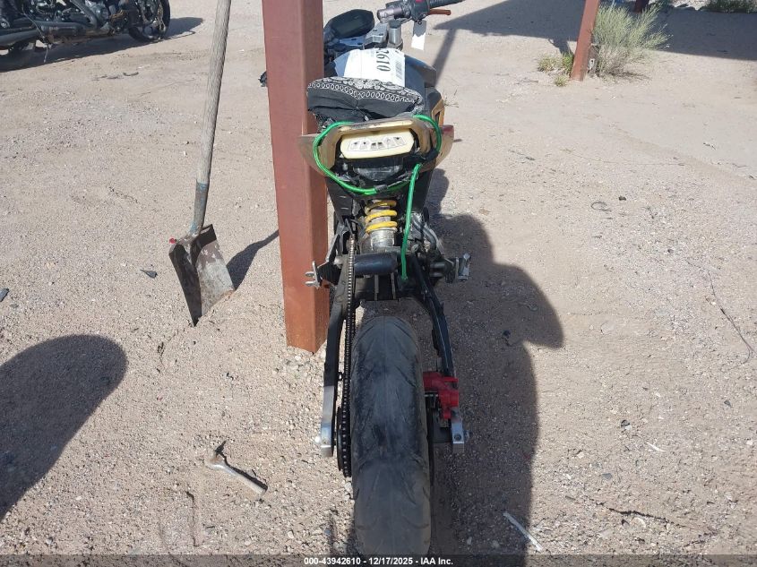 2019 Honda Grom 125 VIN: MLHJC7510K5103072 Lot: 43942610