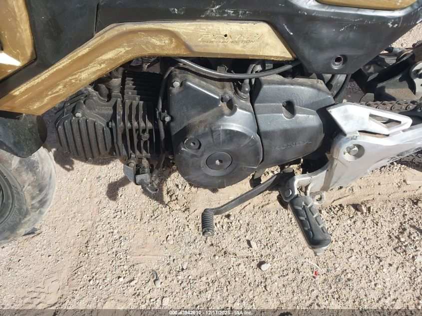 2019 Honda Grom 125 VIN: MLHJC7510K5103072 Lot: 43942610