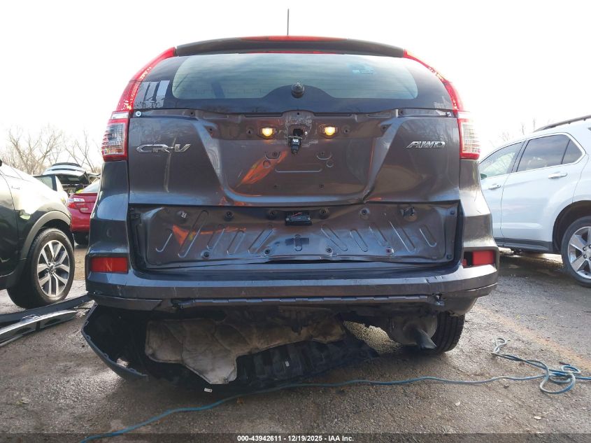 2015 Honda Cr-V Lx VIN: 5J6RM4H30FL001930 Lot: 43942611