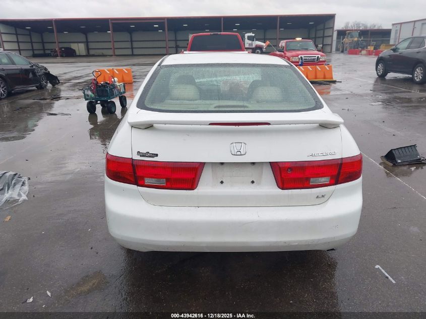 2005 Honda Accord 2.4 Lx VIN: 1HGCM56415A013657 Lot: 43942616