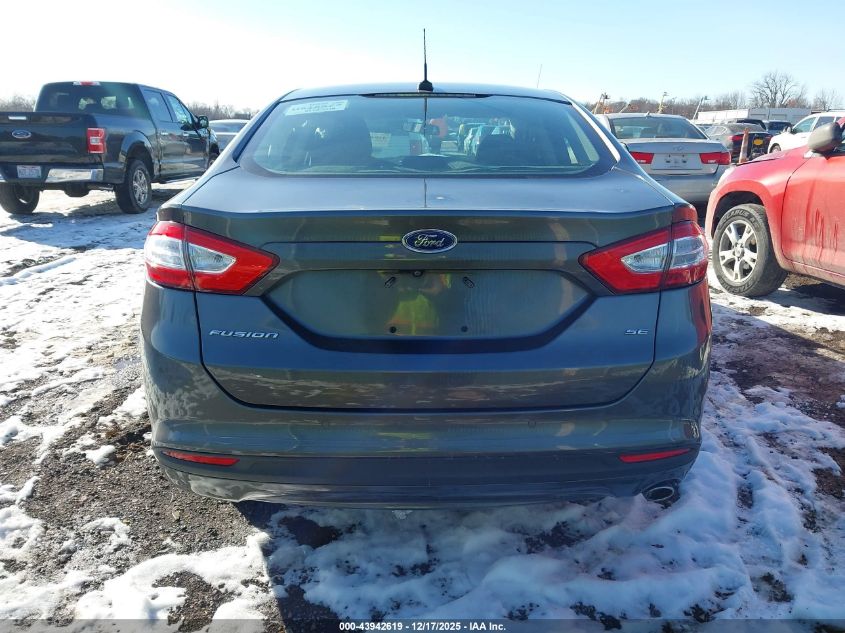 2016 Ford Fusion Se VIN: 1FA6P0H73G5114133 Lot: 43942619
