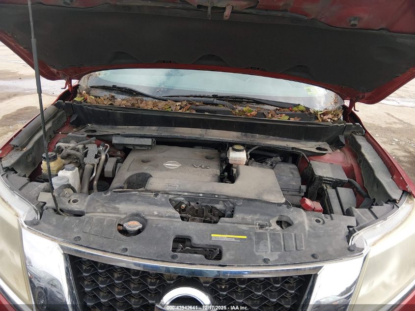 2014 Nissan Pathfinder S VIN: 5N1AR2MM4EC695586 Lot: 43942641