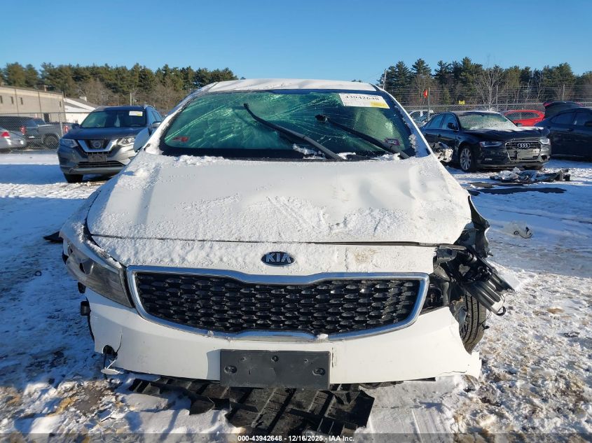 2017 Kia Forte Lx VIN: 3KPFK4A78HE148875 Lot: 43942648