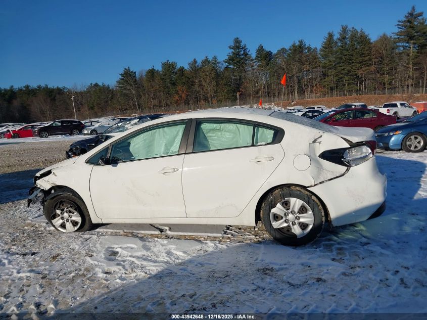 2017 Kia Forte Lx VIN: 3KPFK4A78HE148875 Lot: 43942648