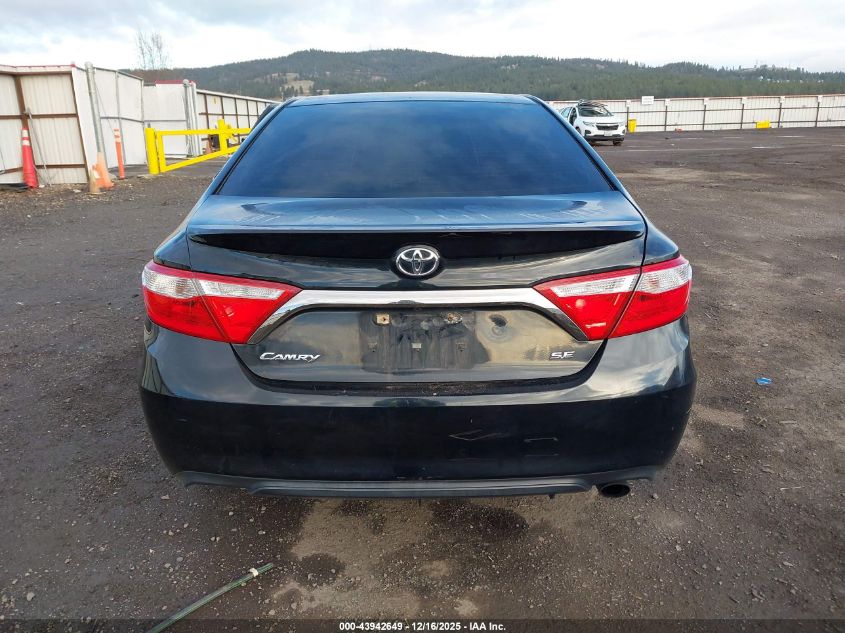 2016 Toyota Camry Se VIN: 4T1BF1FK8GU138518 Lot: 43942649
