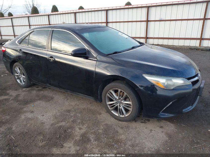 2016 Toyota Camry Se VIN: 4T1BF1FK8GU138518 Lot: 43942649