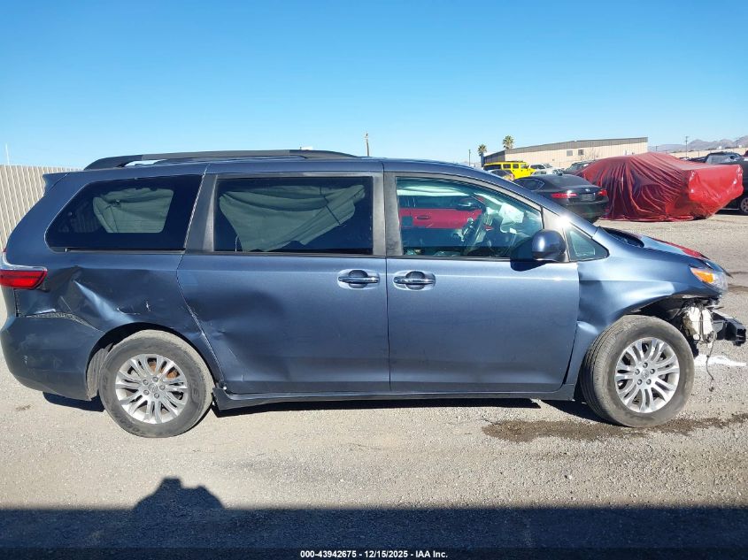 2017 Toyota Sienna Xle 8 Passenger VIN: 5TDYZ3DC4HS868459 Lot: 43942675