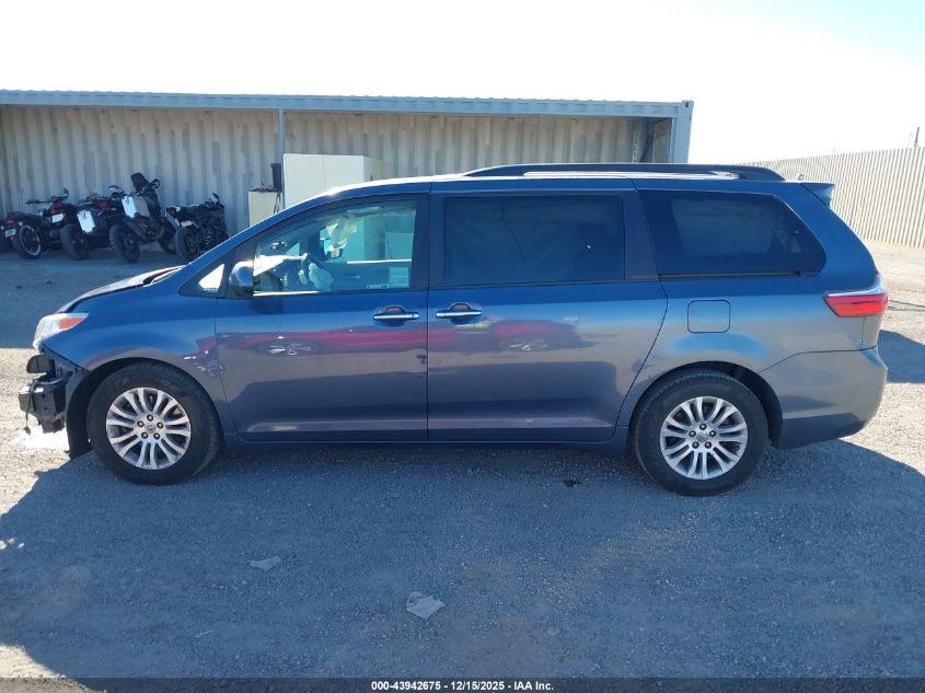 2017 Toyota Sienna Xle 8 Passenger VIN: 5TDYZ3DC4HS868459 Lot: 43942675