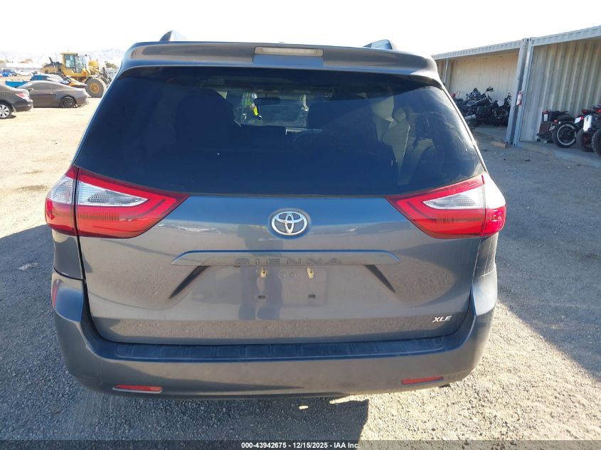2017 Toyota Sienna Xle 8 Passenger VIN: 5TDYZ3DC4HS868459 Lot: 43942675