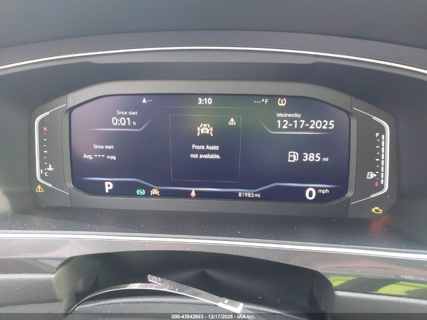 2021 Volkswagen Tiguan 2.0T Se/2.0T Se R-Line Black/2.0T Sel VIN: 3VV3B7AX6MM083708 Lot: 43942683