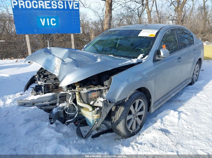2012 Subaru Legacy 2.5I Premium VIN: 4S3BMCC68C3014939 Lot: 43942685
