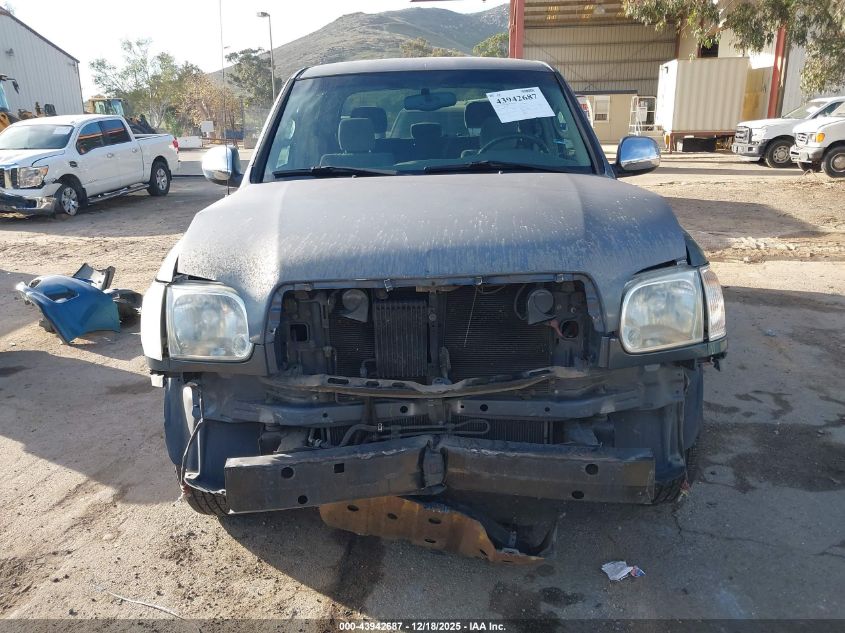 2006 Toyota Tundra Sr5 V8 VIN: 5TBDT44166S516168 Lot: 43942687