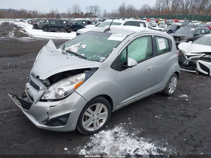 2015 Chevrolet Spark 1Lt Cvt VIN: KL8CD6S91FC813296 Lot: 43942689