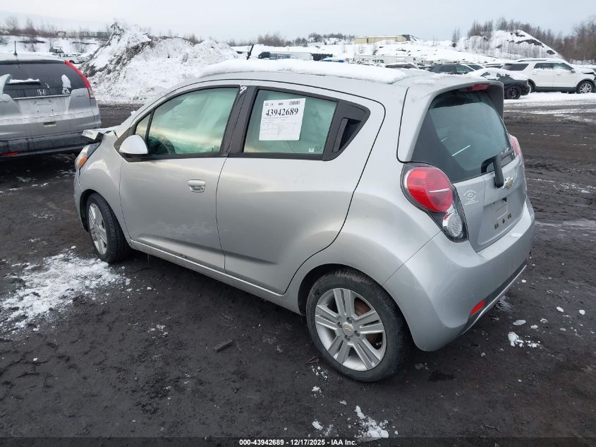 2015 Chevrolet Spark 1Lt Cvt VIN: KL8CD6S91FC813296 Lot: 43942689