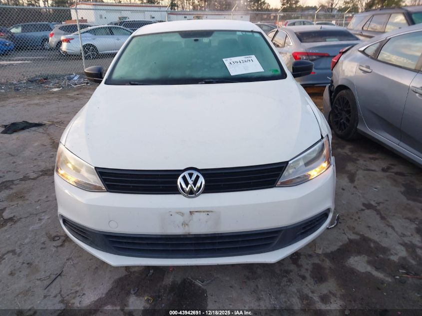 2014 Volkswagen Jetta 2.0L S VIN: 3VW2K7AJ3EM350095 Lot: 43942691