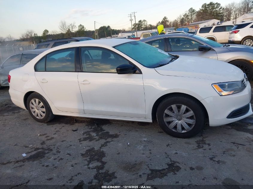 2014 Volkswagen Jetta 2.0L S VIN: 3VW2K7AJ3EM350095 Lot: 43942691