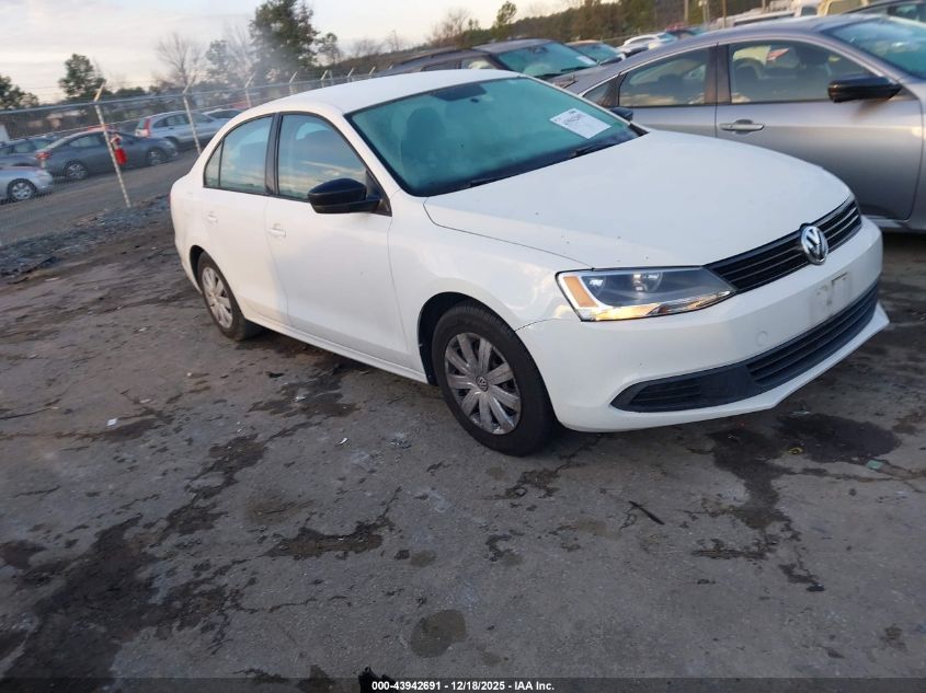 2014 Volkswagen Jetta 2.0L S VIN: 3VW2K7AJ3EM350095 Lot: 43942691