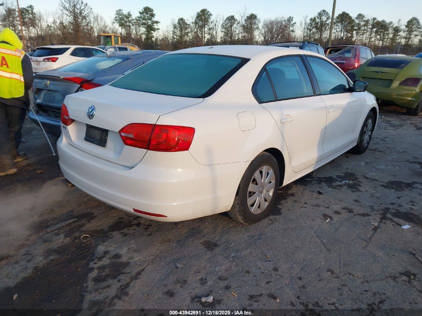 2014 Volkswagen Jetta 2.0L S VIN: 3VW2K7AJ3EM350095 Lot: 43942691