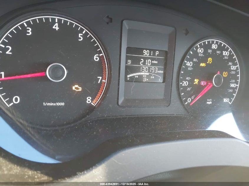 2014 Volkswagen Jetta 2.0L S VIN: 3VW2K7AJ3EM350095 Lot: 43942691