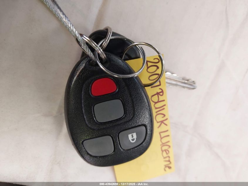 2007 Buick Lucerne Cxl VIN: 1G4HD57267U216915 Lot: 43942698