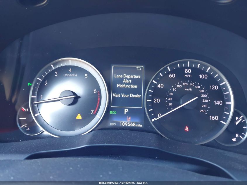 2016 Lexus Es 350 VIN: 58ABK1GGXGU015835 Lot: 43942704