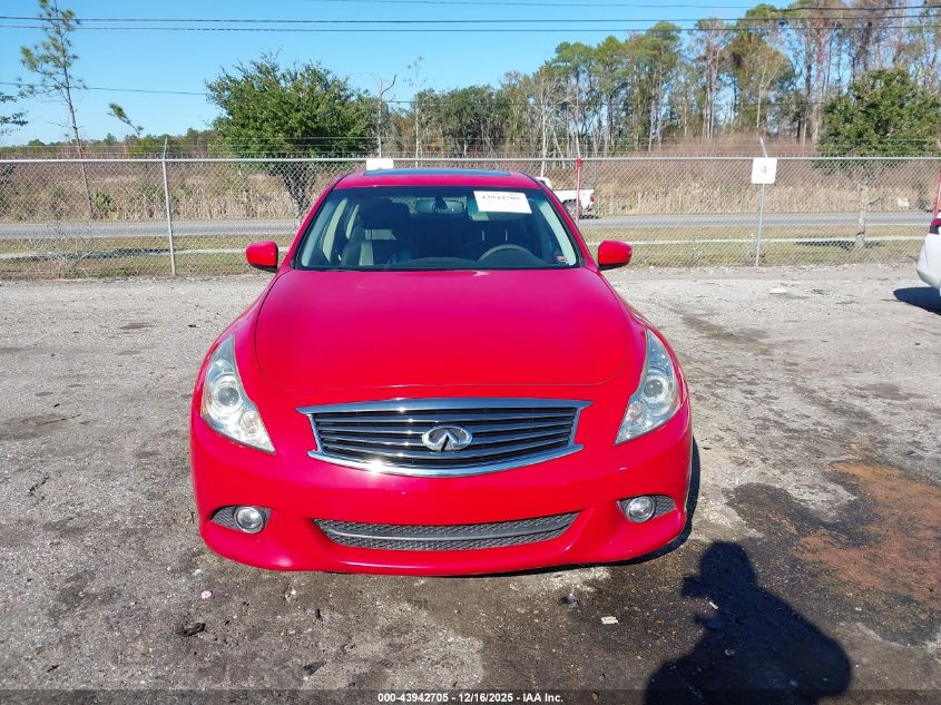 2013 Infiniti G37 Journey VIN: JN1CV6AP1DM301830 Lot: 43942705