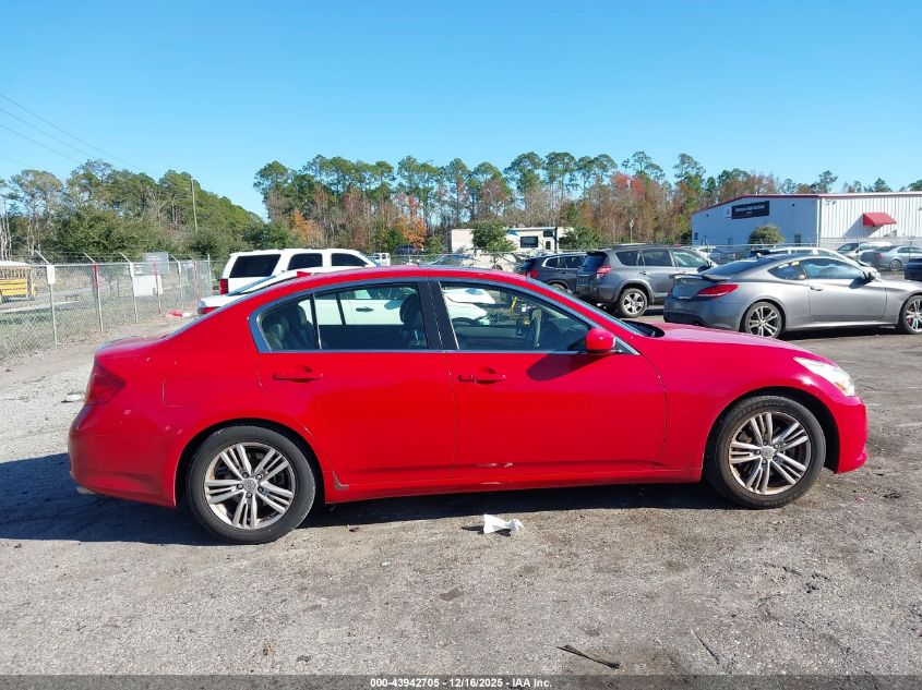 2013 Infiniti G37 Journey VIN: JN1CV6AP1DM301830 Lot: 43942705