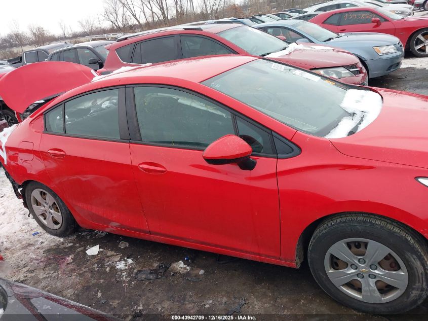 2018 Chevrolet Cruze Ls Auto VIN: 1G1BC5SM0J7186797 Lot: 43942709